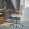 Flash Furniture Taupe LeatherSoft Office Chair with Chrome Arms GO-21111B-TAUPE-CHR-GG - alternate 1